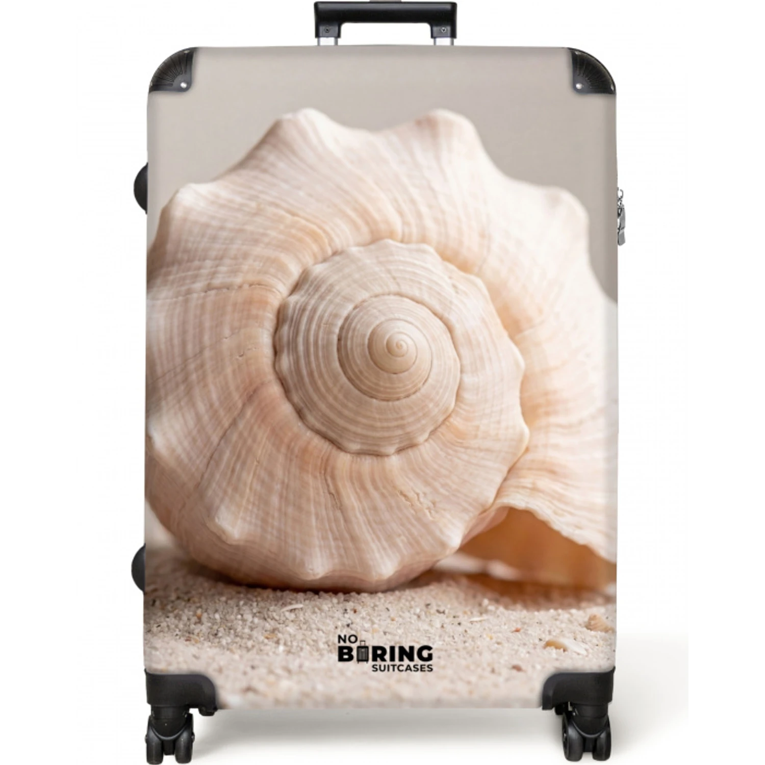 Schelp - Detail - Beige NBS - Large koffer - Volwassenen Unisex groot -zzzzzzzzkaufland2
