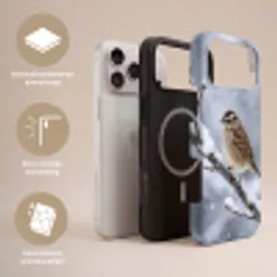 Vogel - Tak - Sneeuw - Winter Toughcase MagSafe Apple iPhone 17 Pro Max klein -USP_Lagen_NL