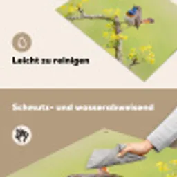 Vogel - Tak - Natuur - Kleurrijk Inductie beschemer met haakjes klein -ky-schoon-de