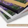 Doorkijk - Lavendel - Bloemen - Paars - Poort Textielframe zwart klein -USP_kleurenNL