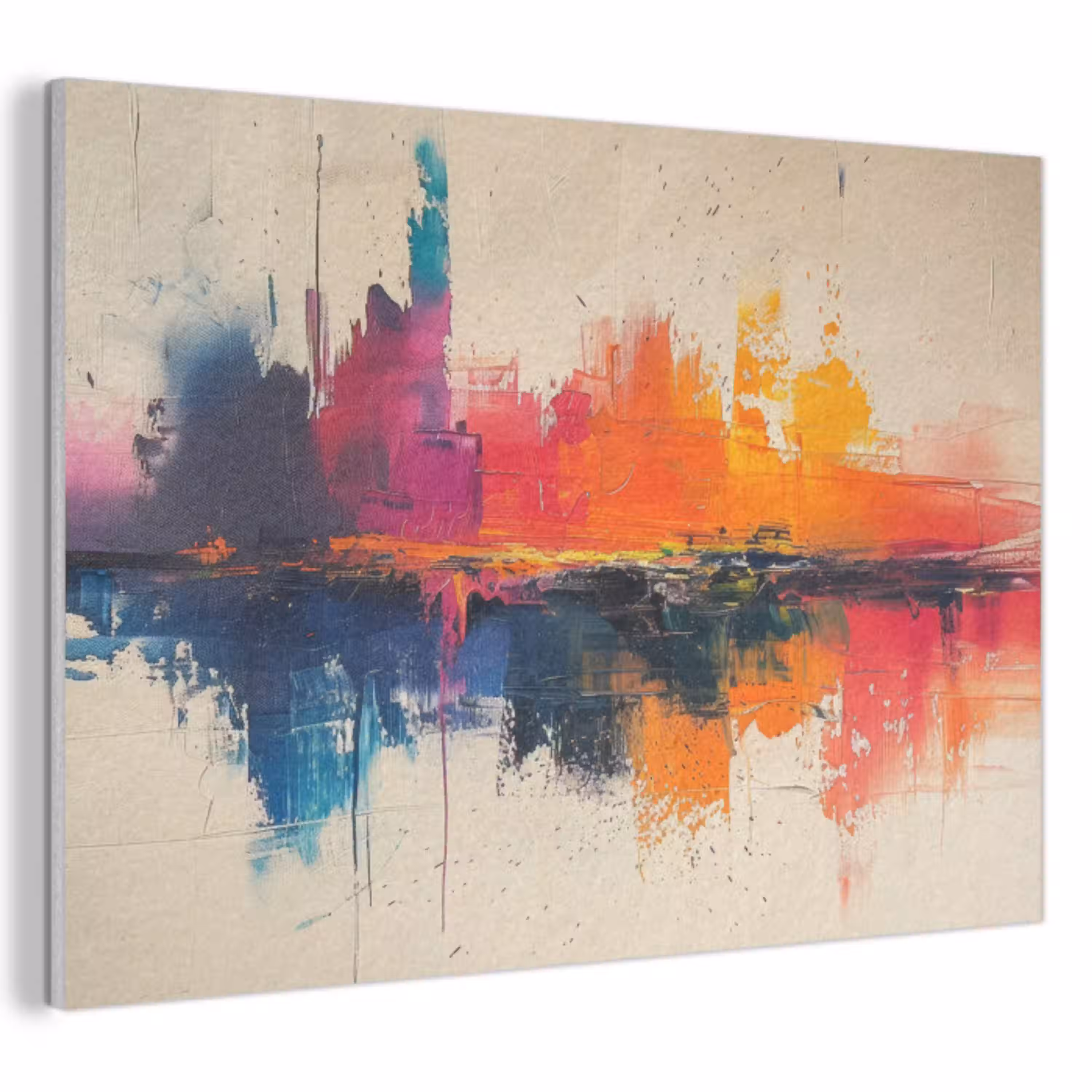 Watercolor - Kunst - Modern PET vilt klein -3d