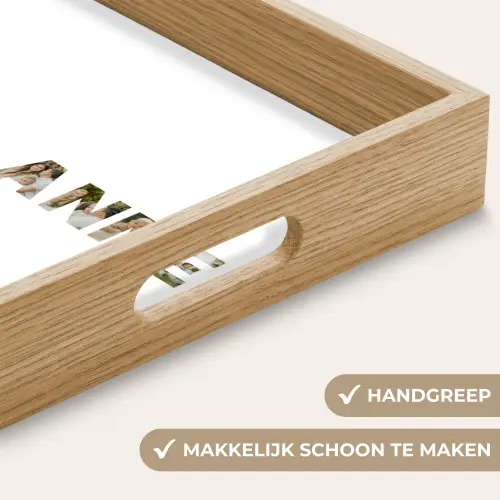 Baba & Anne - Lettercollage Dienblad Rechthoek middel -USP_HandgreepNL