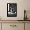 Konijn - Bunny - Zonnebril - Tafelkleed - Pasta - Schattig KitchenYeah - Keuken - Fotolijst klein -sfeer2