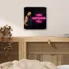 Man - Tekst - Neon plexiglas 5mm klein -sfeer4