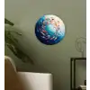 Zee - Vissen - Kleurrijk - Dynamisch Wandcirkel plexiglas klein -sfeer3