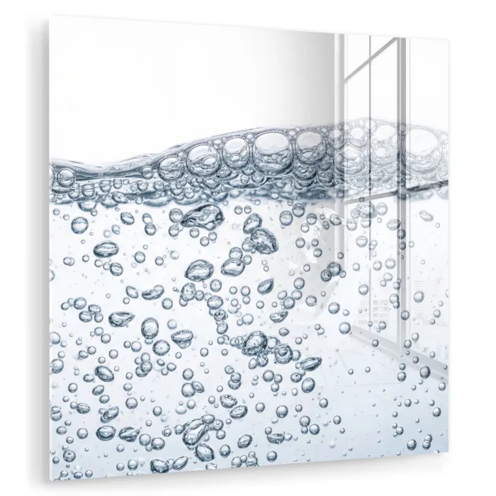Luchtbellen - Water - Dynamisch plexiglas 5mm klein -zzzproduct_nieuw