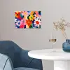 Bloemen - Kleurrijk - Stippen poster papier klein -sfeer3