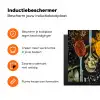 Lepels - Kruiden - Paars Inductie beschermer vinyl 3mm klein -zzzzzzz-td-ups