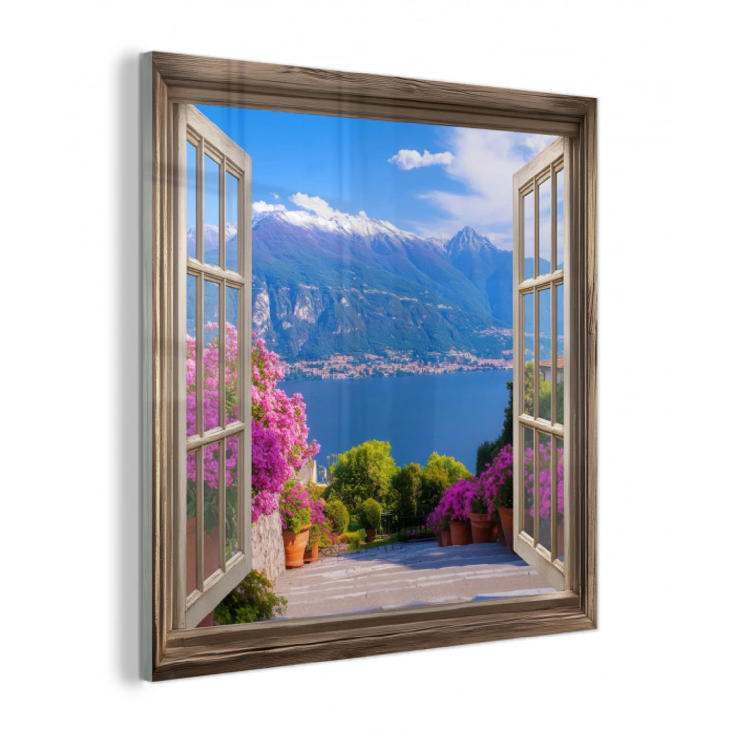 Doorkijk - Berg - Landschap - Uitzicht - Meer plexiglas 5mm klein -z3d