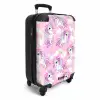 Vrolijke Eenhoorn Parade NBS - Handbagage koffer - Unisex middel -productfoto_3d