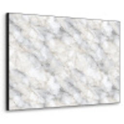 Grijs - Marmer - Gedetailleerd Textielframe zwart klein 947 -3d