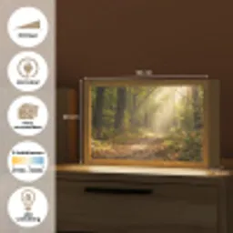 Zonlicht - Bospad - Bomen Light Box met kabel (Tafellamp) klein -USP_websiteoverzichtNL