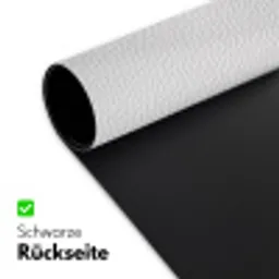 leer-structuur-lederlook-wit Muismat XXL klein -ysfeer2_duits