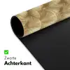 Patroon - Waaier -  Goud Muismat XXL klein 681 -sfeer2