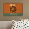 Donut - Spikkels - Kleurrijk - Quote canvas 2cm klein -sfeer3