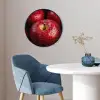 Rood - Appels - Fruit Fotolijst rond zonder passe partout klein -sfeer2