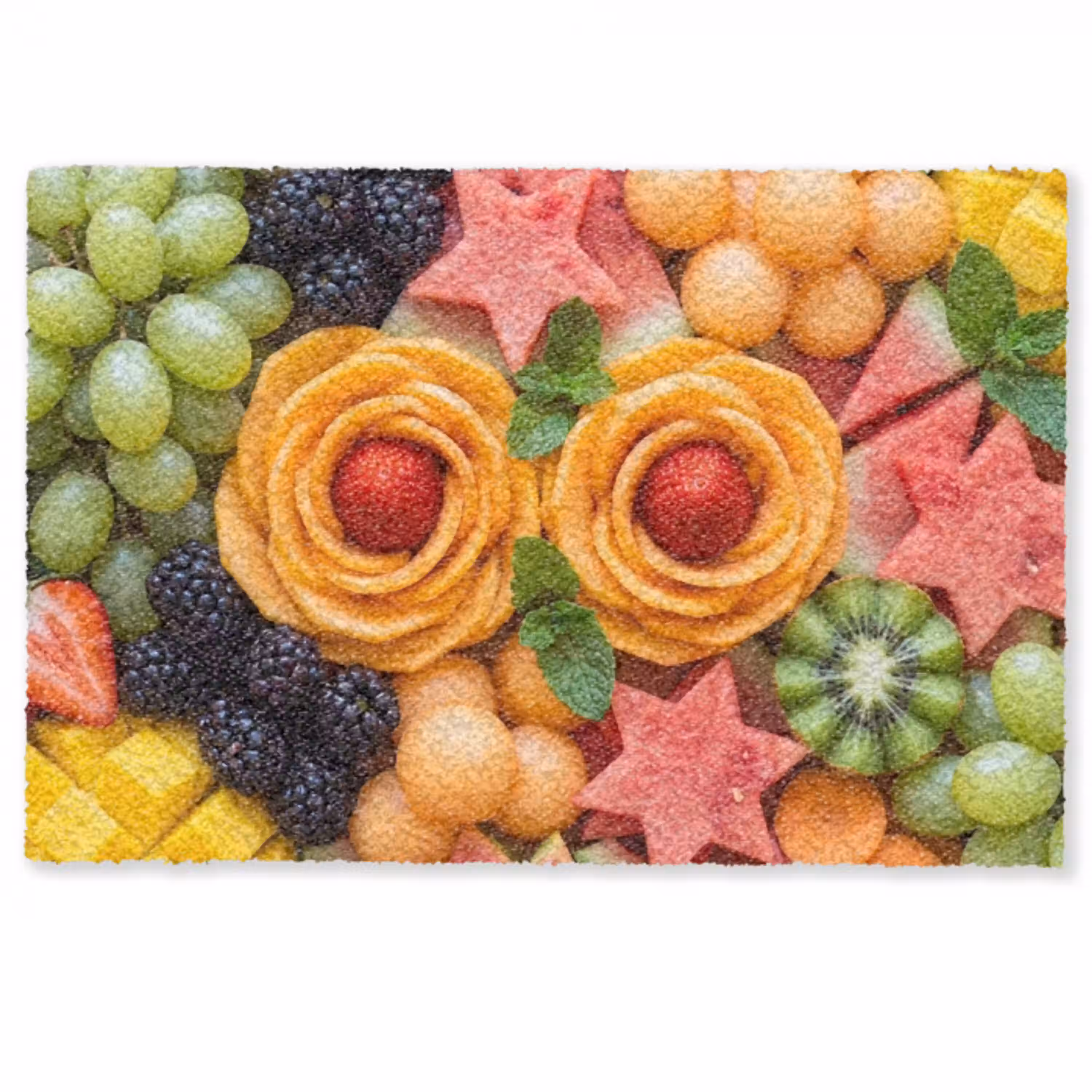 Fruit - Variatie - Kleurrijk - Vers - Eten Deurmat klein -zkaufland3d