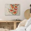 Mozaïek - Watermeloen - Rood - Pitten PET vilt klein -sfeer3