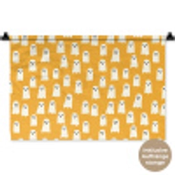 Halloween - Spookjes - Oker Wandkleed katoen klein 269 -t3d_DE