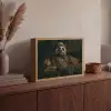 Panda - Hoed - Bril - Pak Light Box met batterij (Wandlamp) middel -sfeer2