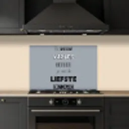 Vaderdag geschenk - Vader - Spreuken - De beste vaders - Quote keuken achterwand spatscherm klein -sfeer1