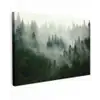 Bos - Mist - Bomen - Natuur canvas 2cm klein -z3d
