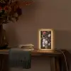 Stilleven met bloemen - Jan Davidsz de Heem - Kat Light Box met kabel (Wandlamp) klein -sfeer4