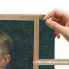 Kunst - Van Gogh - Oude meesters - Zelfportret Light Box met batterij (Wandlamp) middel -USP_websiteprintNL