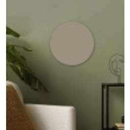 Interieur - Kleuren - Beige Wandcirkel kunststof plaat 5mm dik klein 188 -sfeer3
