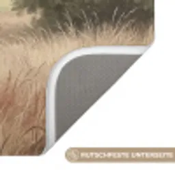 Landschap - Minimalistisch - Beige Badmat klein -USP_AntislipDE