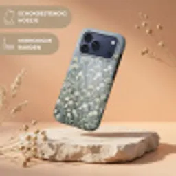 Bloemen - Botanisch - Blauw Toughcase MagSafe Apple iPhone 17 Pro Max klein -USP_RandenV_NL