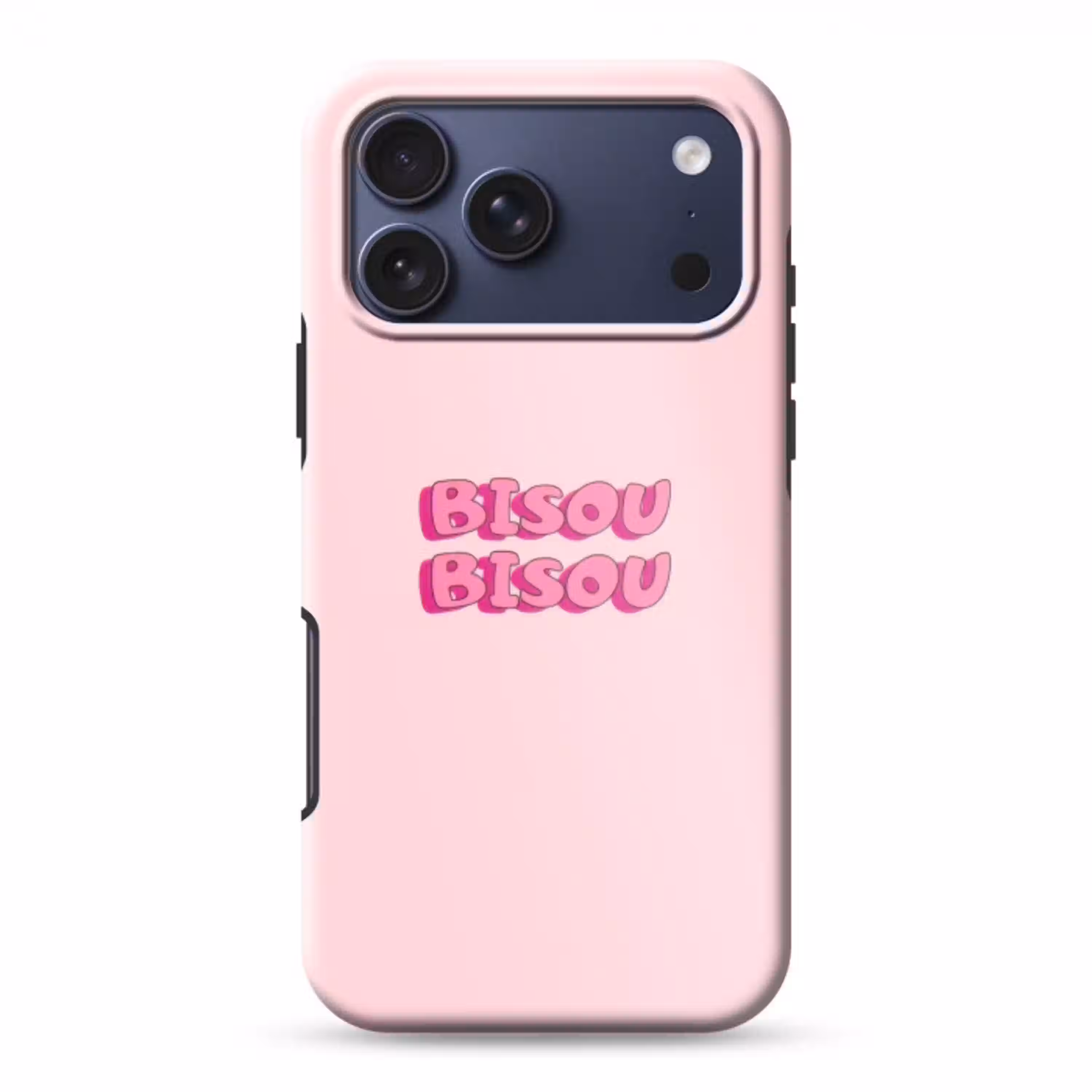 Bisou - Roze - Schaduw Toughcase MagSafe Apple iPhone 17 Pro Max klein -3d