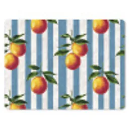 Strepen - Citroen - Blauw muismat rubber klein 262 -3d