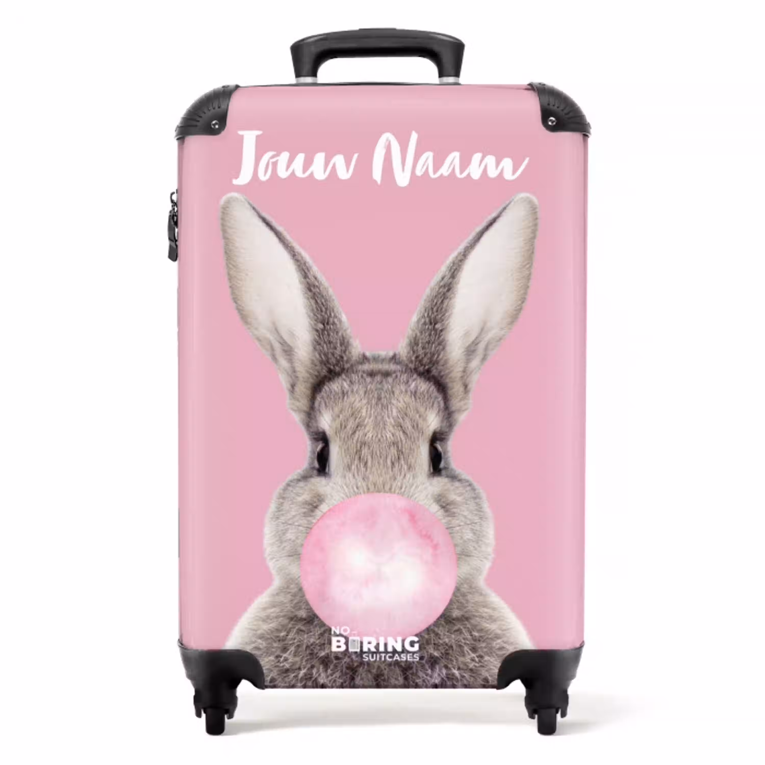 Kauwend knaagje NBS - Handbagage koffer - Kinderen Unisex middel -productfoto_recht