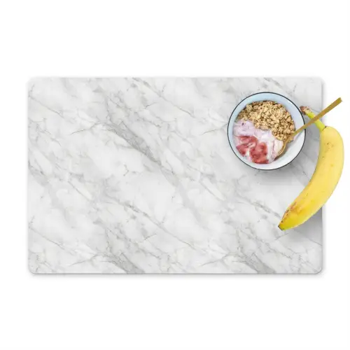 Klassiek - Marmer - Grijs Placemat vinyl groot 368 -zzzproduct_Kitchenyeah-website