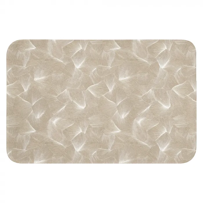 Organisch - Textuur - Beige Badmat klein 997 -3d