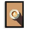 Cappuccino - Kop - Schotel - Minimalitisch KitchenYeah - Keuken - Fotolijst klein -3d