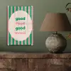 Gestreept - Quote - Ovaal - Roze plexiglas 5mm klein -sfeer3