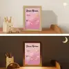 Planeten - Roze - Sterren Light Box met kabel (Kinderlampje) klein -sfeer3_kind