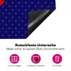 Yes fun - Rood - Blauw - Stippen Inductie beschermer vinyl 3mm klein -zzzzzzz-lf-onderkant
