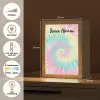 Tie Dye - Pasteltinten - Roze Light Box met kabel (Kinderlampje) klein -USP_NL