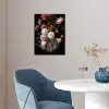 Bloemen - Jan Davidsz de Heem - Tijger - Schilderij - Stilleven - Oude meesters poster papier klein -sfeer3