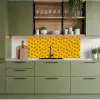 Geel - Aardbei - Patroon keuken achterwand 2 middel 871 -sfeer3