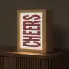Red - Cheers - Decoratie - Beige Light Box met kabel (Tafellamp) klein -z3d_website