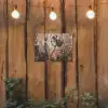 Kimono - Vrouw - kersenbomen tuinposter los doek klein -sfeer1