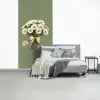 Lint - Boeket - Groen - Quote fotobehang vinyl groot -slaapkamer