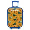 Dino - Dieren - Patroon Kinderkoffer - Blauw klein -zz3dotto