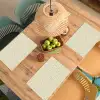 Geometrisch - Lijnen - Groen Placemat vinyl groot 368 -zzsfeer5_Kitchenyeah-website