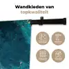 Vrouw - Water - Bikini - Oranje Wandkleed katoen klein -sfeer2