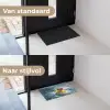 Badeend - Stoer - Golven Deurmat klein -voor-na_NL